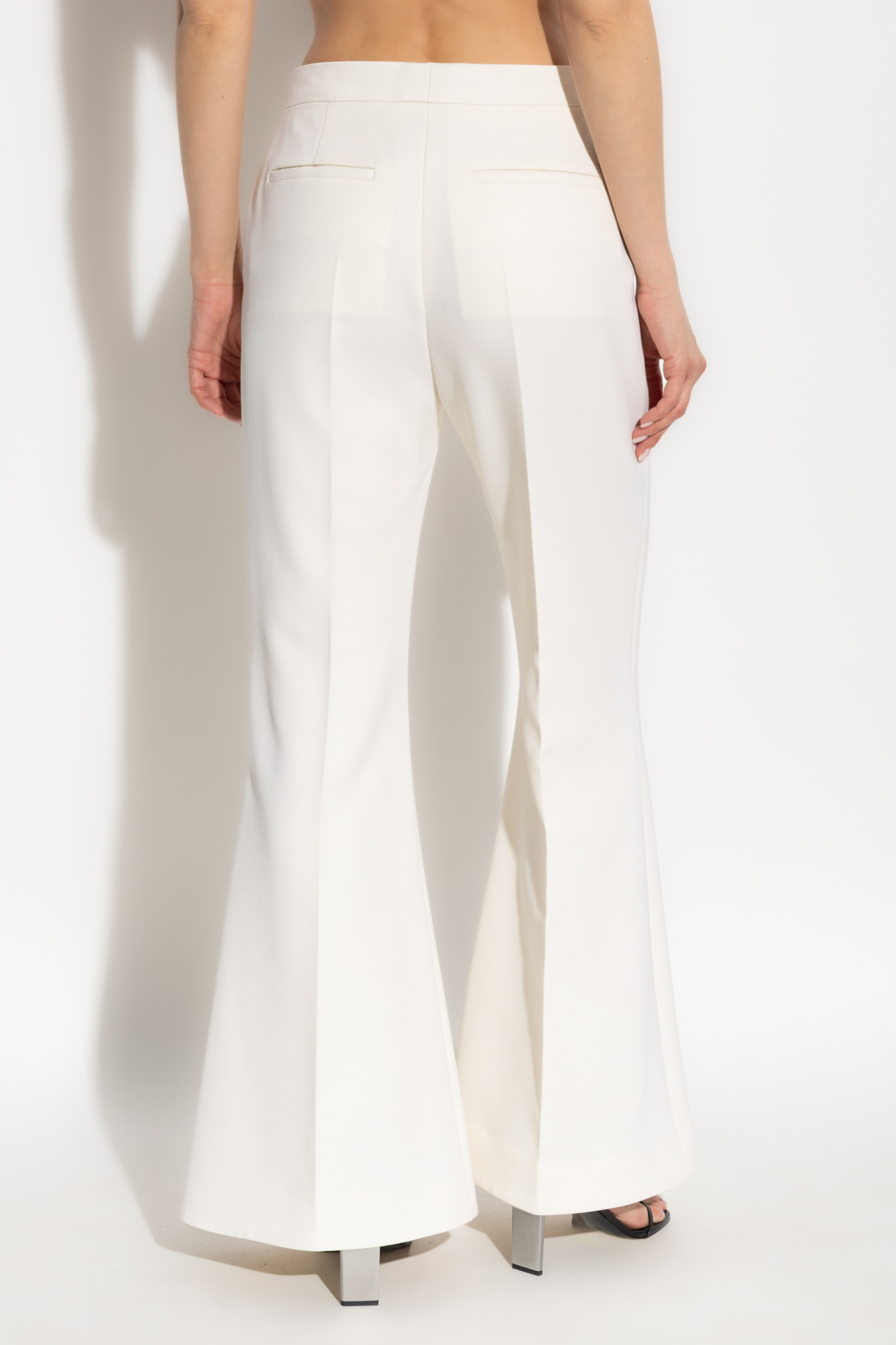 Givenchy Pants with flared legs and creases | Women's